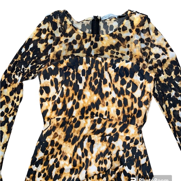 Karen Millen Leopard Print Dress | Size 2 - Picture 7 of 14